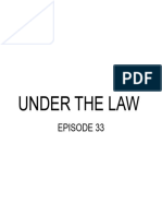 UNDER THE LAW EPISODE 33 by Atty Mox