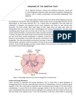 Lecture 2, Hormones of The Digestive Tube, LECTURE NOTES