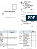 SF 9 ES Learners Progress Report Card