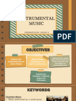 Instrumental Music