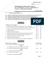 Computer Networks (Cse252) 2022-23