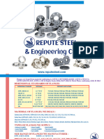 Steel Flanges Specifications - Rsec