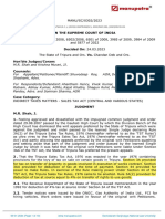 The State of Tripura and Ors. vs. Chandan Deb and Ors. (24.03.2023 - SC)