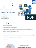 Vert Et Bleu Illustratif Technologie Pitch Deck Présentation