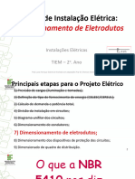 Aula 26 - Dimensionamento Eletrodutos NOVO V2