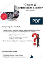 Gestion & Organisation D'atelier