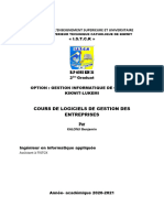 I.S.T.C.K - Cours Logiciels de Gestion Des Entreprises