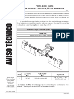 Bicos Pulverização Jacto - Aviso Tecnico