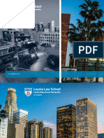 Loyola Law School Brochure