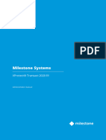 Milestone XProtect Transact Administrator ManualS