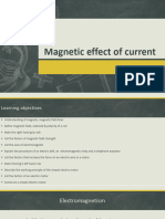 Magnetic Effect of Current