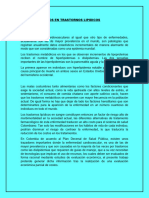 Investigacion Sobre Trastornos Lipid