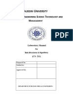 DSA LAB Manual Muhammad