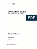 Momentum Operators Guide v5.2.2 Iss1 Rev1