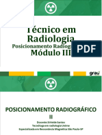 RADIOLOGIA - MÓDULO III - Posicionamento Radiografico II