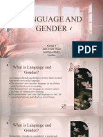 Language and Gender