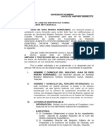 Amparo Vs Indebido Embargo Juan de Dios Rivera Fern+Índez.