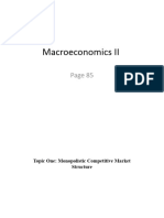 Macroeconomics II