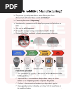 Additive Manufacturing Notes Notes