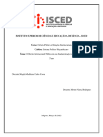 O Direito Internacional Público-Da Sua Fundamentação À Sua Aplicação