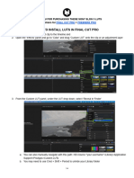 How To Install Luts