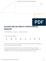 ACTION DES PRIX ET STRUCTURE DU MARCHÉ - ForexBrainBox