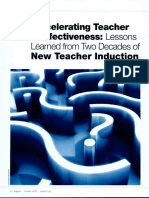 Accelerating Teacher Effectiveness