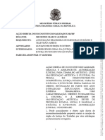 Adi 005326 Vij - Tsaf - cd-2 Artistas Infantis - Competencia Justica Estadual - Julgamento 29.01.2021