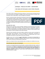 Alerta Epidemiológico FA - Intensificação Da Vacinação ESP 2024 - 944471488