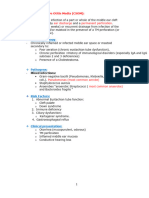 Pathophysiology: : Chronic Suppurative Otitis Media (CSOM)