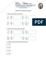 Cuestionario de Examen de Matematica