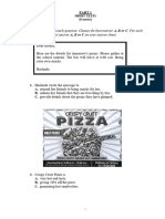 Exam Paper 1 Form 1