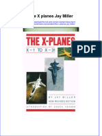 Ebook The X Planes Jay Miller Online PDF All Chapter