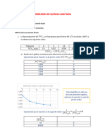 Problemas - Química Sanitaria