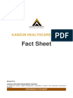 Kanzun Healthcare Fund - Draft 1.0 Factsheet