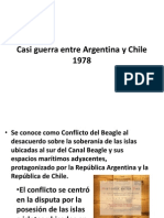 Casi Guerra Entre Argentina y Chile 1978