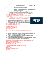 CME 260 MidTerm - 1 Solutions 2008