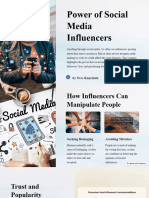 Power of Social Media Influencers