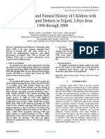 Clinical Profile and Natural History of Children With Ventricular Septal Defects in Tripoli, Libya From 1996 Through 2009