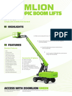 20-ZOOMLION Telescopic Bomm Lifts ZT26J