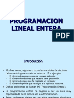 08 Programacion Lineal Entera