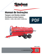 Manual de Instruções: Tanques Com Bomba Lobular