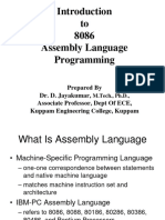 EEE 8086 Assembly Language Programming