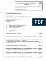 Dossier 1: 11.5 Pts 1.: Systemes Et Reseaux Informatiques Système D'exploitation GNU/Linux