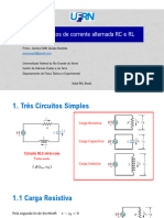 7-8. Circuitos de Corrente Alternada RC e RL