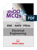 27 - 3500 MCQ - IES-GATE-PSUs Electrical Engineering