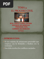 Procesal Civil TEMA 4