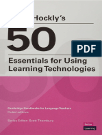 Nicky Hocklys 50 Essentials For Using Learning Technologies