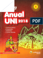 Anual UNI - Cesar Vallejo - Tomo 4 - 2018