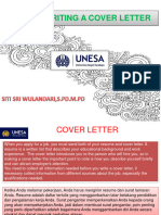 Materi Cover Letter and CV